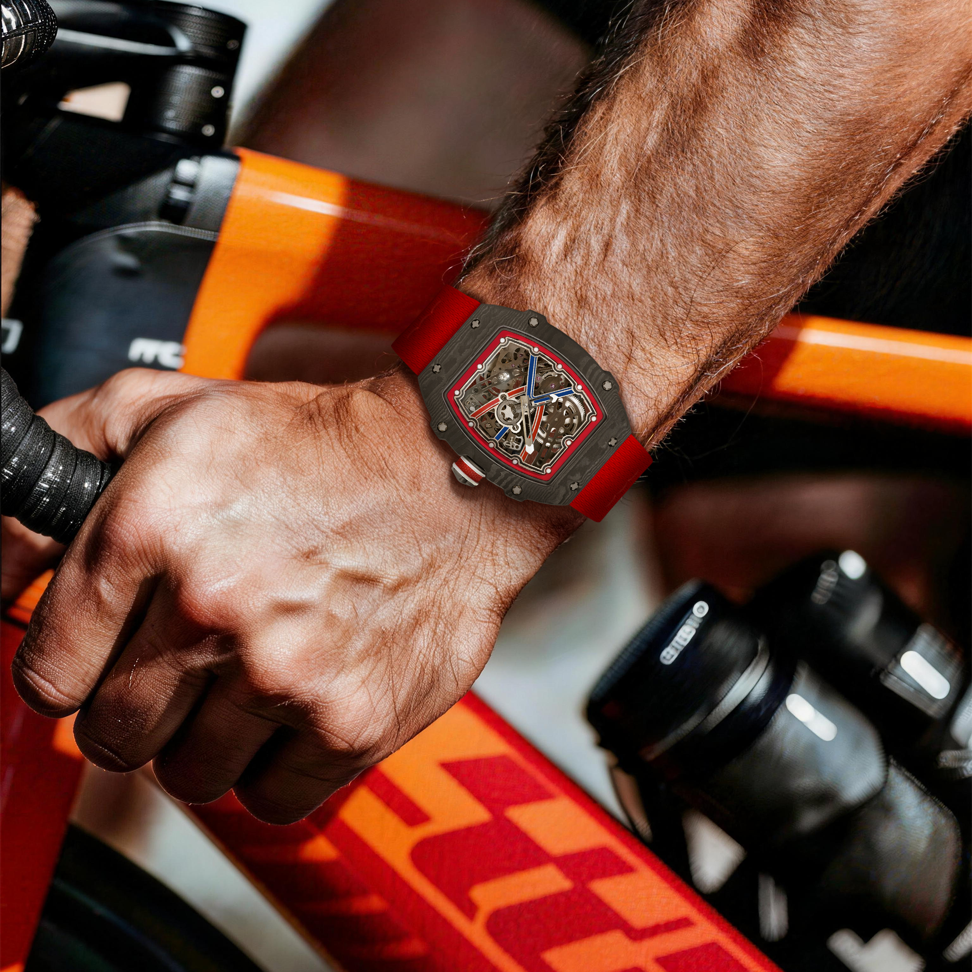 Zynox | Carbon Chronograph Watch