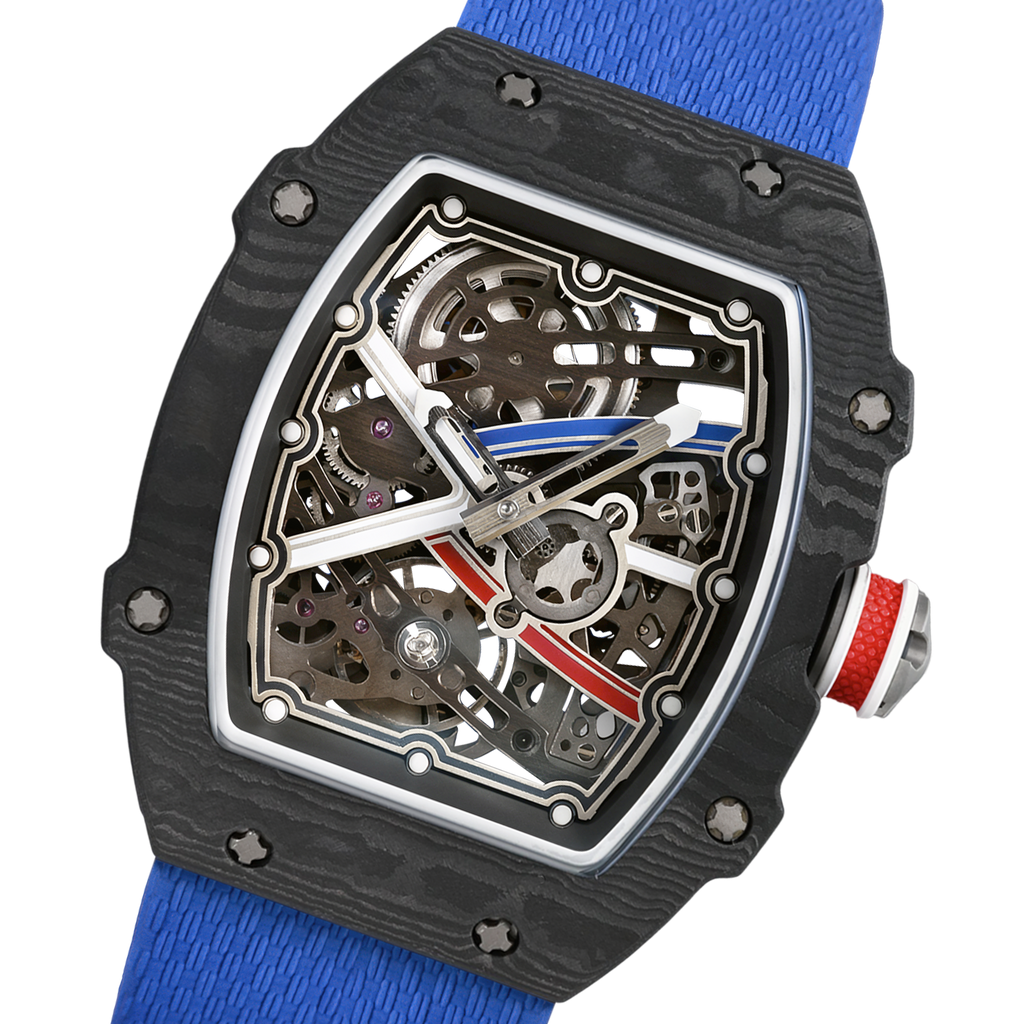 Tronyx | Carbon Skeleton Watch