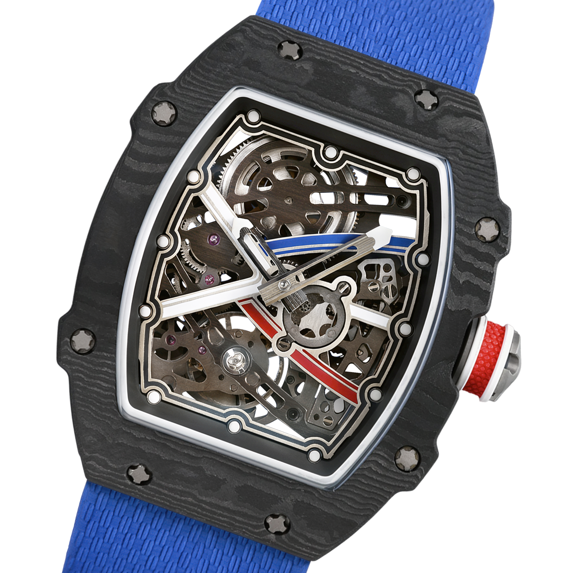 Tronyx | Carbon Skeleton Watch