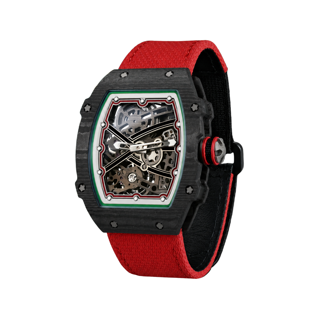 Velhar | Carbon Skeleton Watch