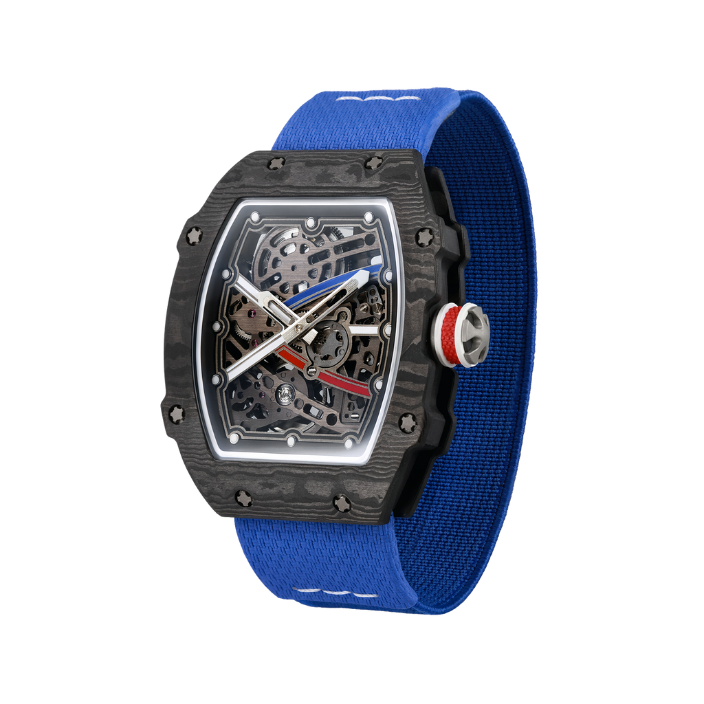 Tronyx | Carbon Skeleton Watch