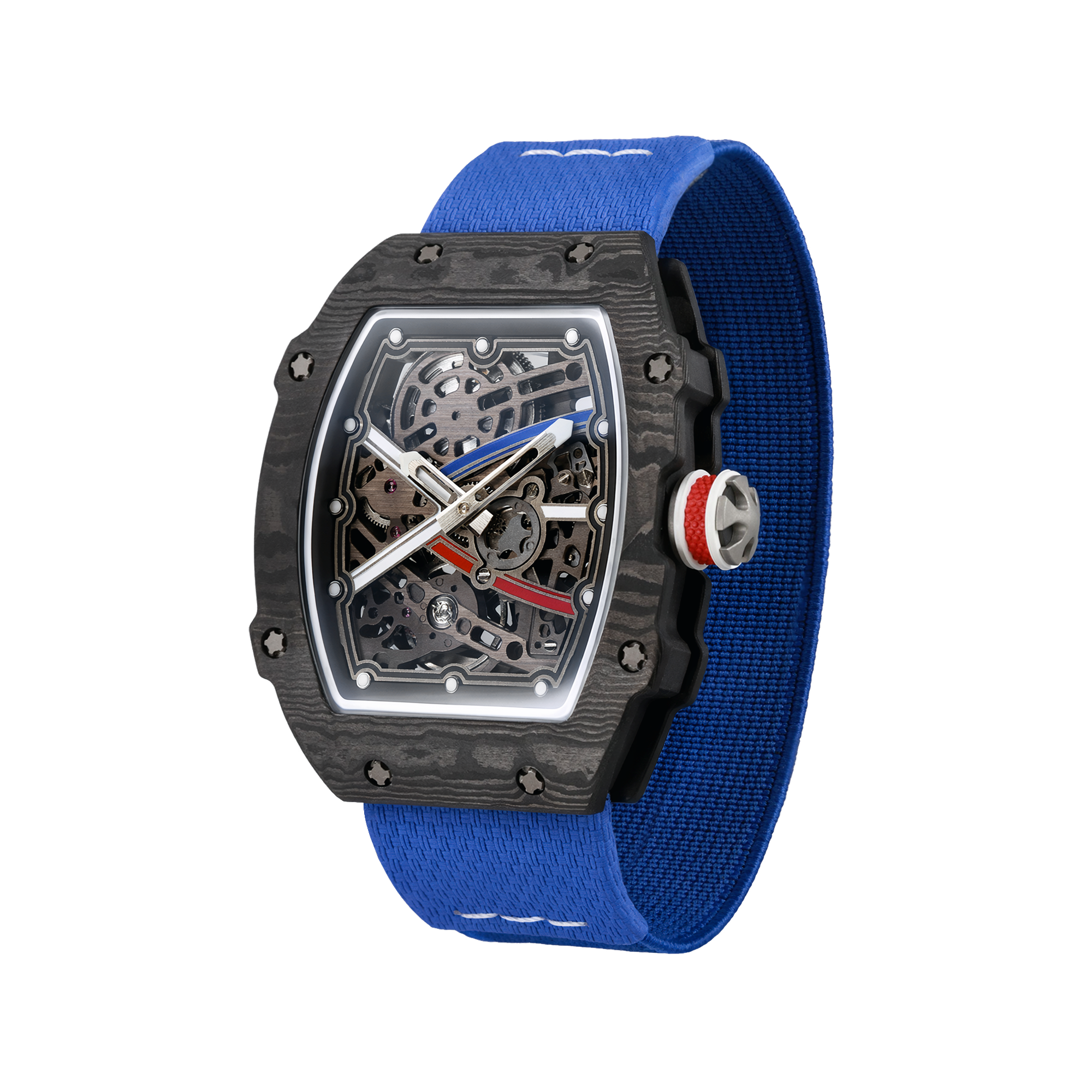 Tronyx | Carbon Skeleton Watch