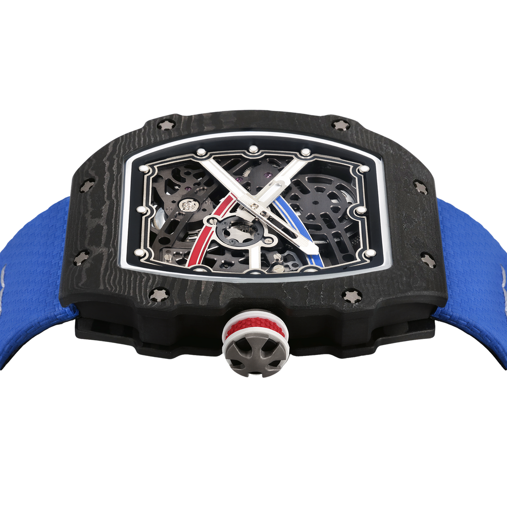 Tronyx | Carbon Skeleton Watch
