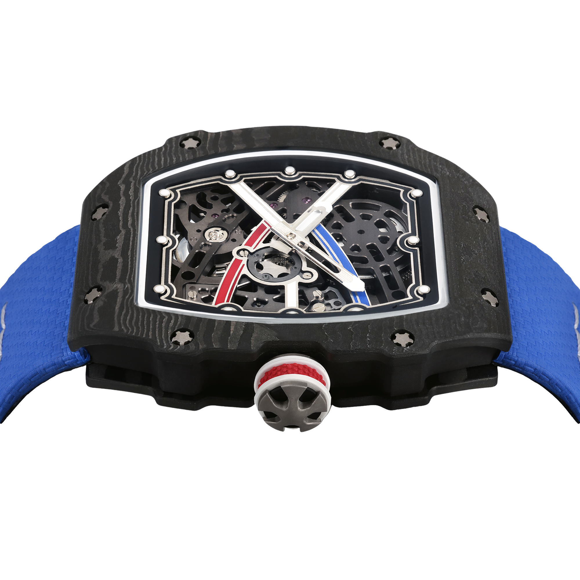 Tronyx | Carbon Skeleton Watch