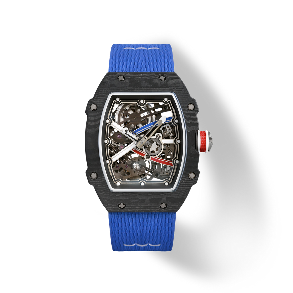 Tronyx | Carbon Skeleton Watch
