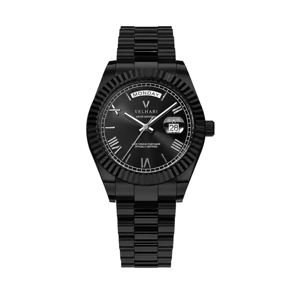 Santos Obsidian Classic Automatic Watch