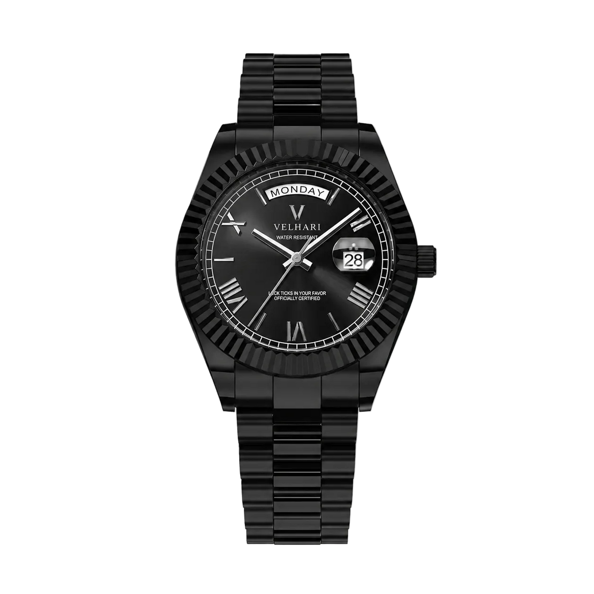 Santos | Gold Crimson Classic Automatic Watch