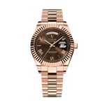 Santos | Gold Crimson Classic Automatic Watch
